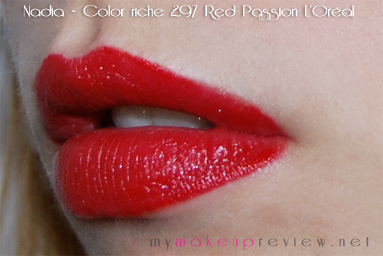 son-loreal-color-riche-297-red-passion-swatch